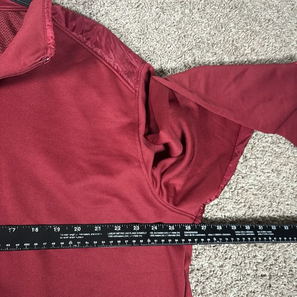 Men's Under Armour UA Command Warm-Up Full-Zip‎ Jacket Track Red 3XL